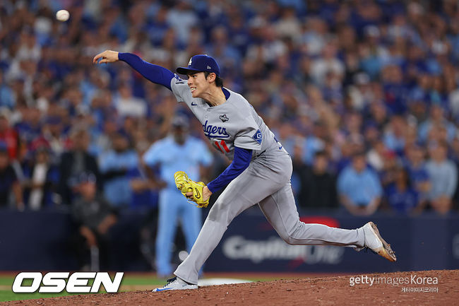 [사진] 다저스 사사키. ⓒGettyimages(무단전재 및 재배포 금지)