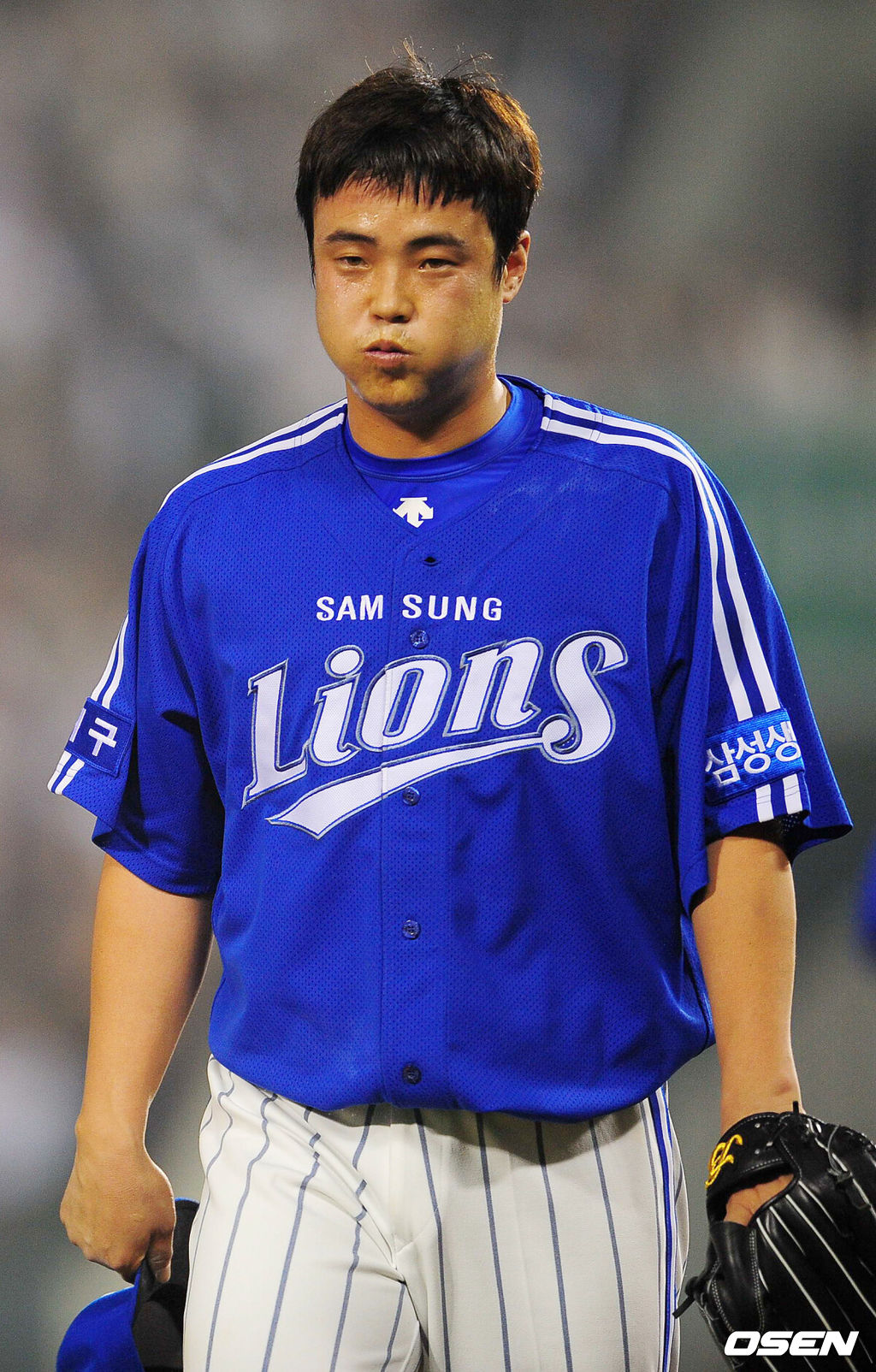 삼성 라이온즈 시절 안지만. /OSEN DB