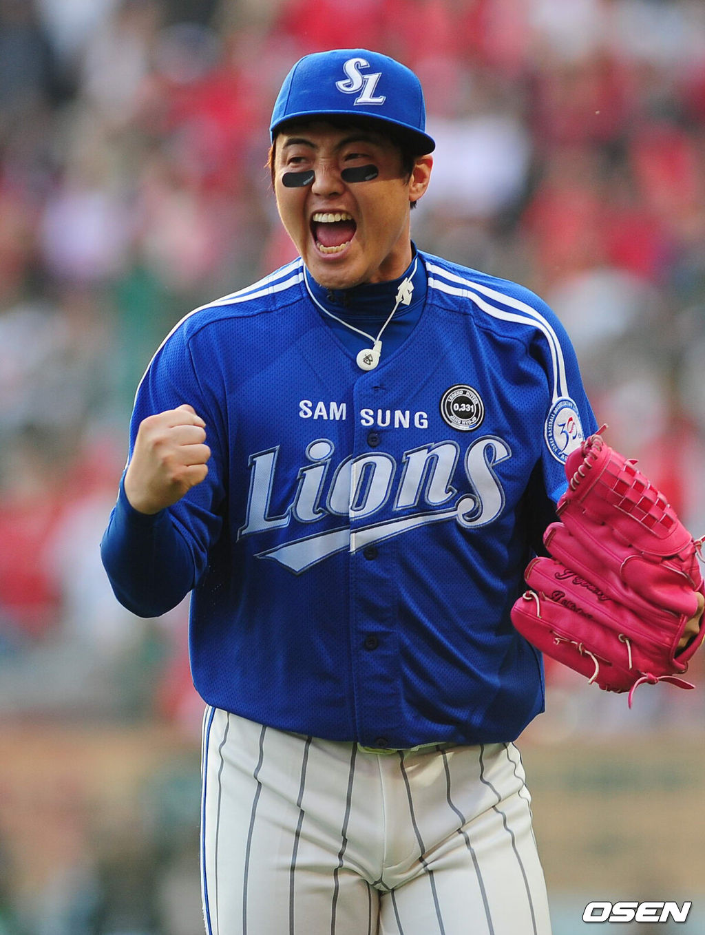 삼성 라이온즈 시절 안지만. /OSEN DB