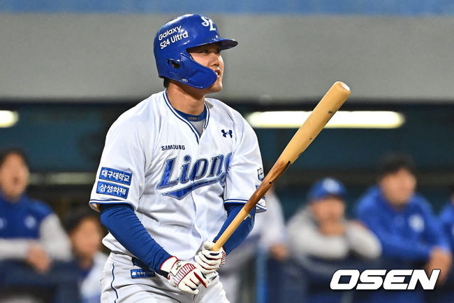 [OSEN=대구, 이석우 기자] 삼성 라이온즈 공민규 / foto0307@osen.co.kr