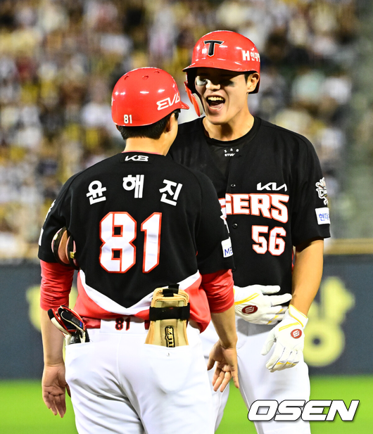 KIA 오선우. /OSEN DB