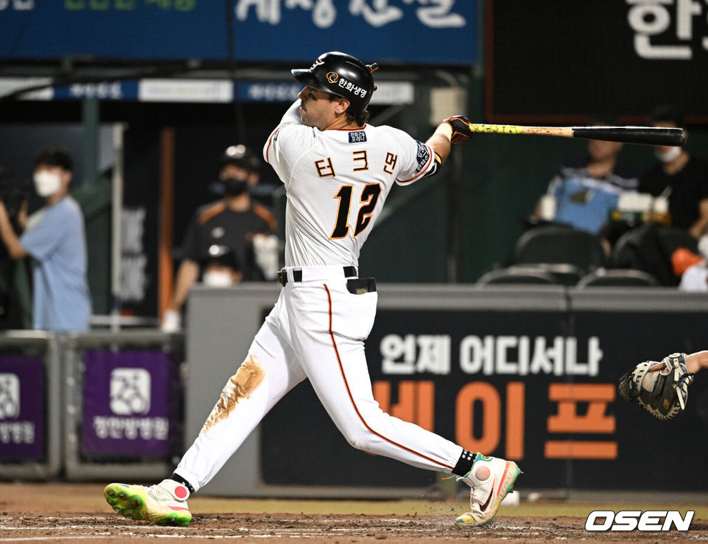 한화 이글스 시절 마이크 터크먼. /OSEN DB