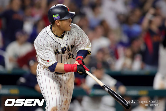 [사진] 일본 국가대표 시절 오카모토 카즈마. ⓒGettyimages(무단전재 및 재배포 금지)