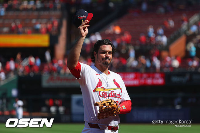 [사진] 놀란 아레니도. ⓒGettyimages(무단전재 및 재배포 금지)