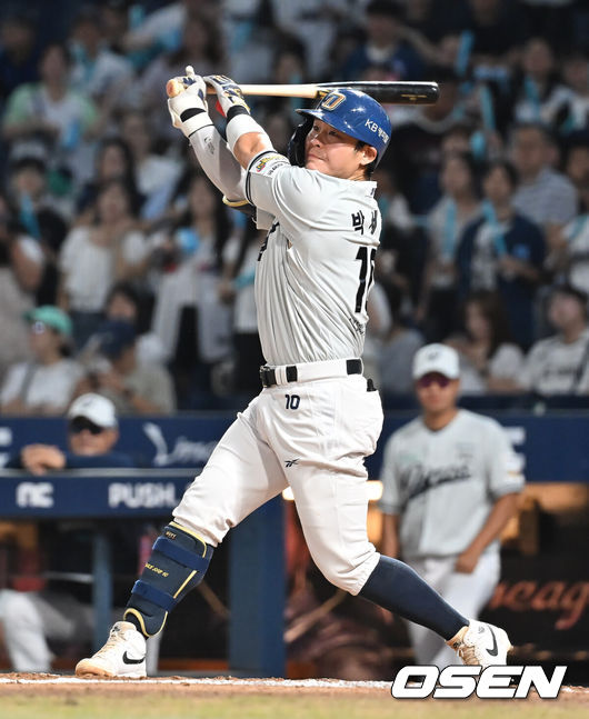 NC 다이노스 시절 박세혁. /OSEN DB