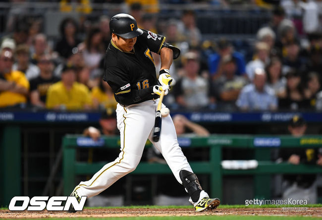 [사진] 피츠버그 시절 강정호. ⓒGettyimages(무단전재 및 재배포 금지)