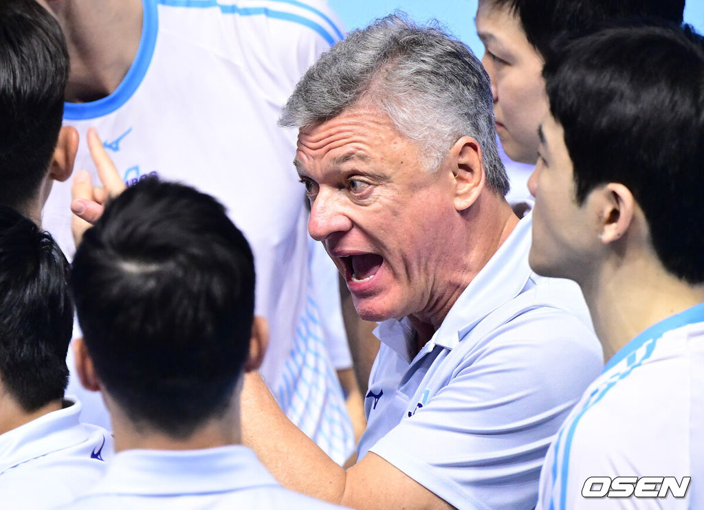 대한항공 점보스 헤난 달 조토 감독. /OSEN DB