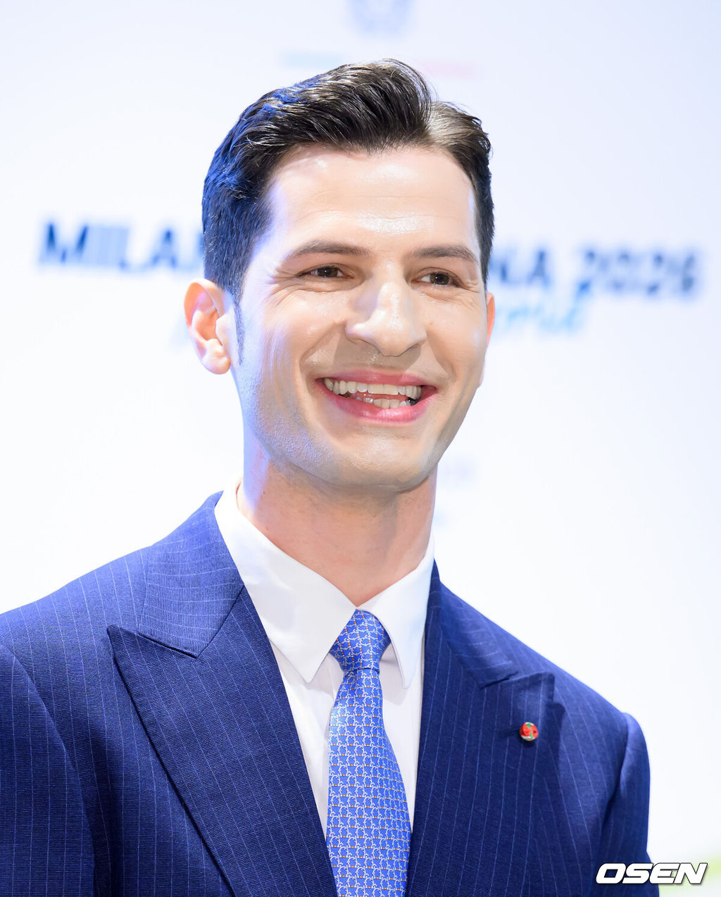 25일 서울 강남구 신사동 하이스트리트 이탈리아에서 2026 밀라노 코르티나 동계 올림픽 공식 설명회가 열렸다.밀라노 코르티나담페초 동계올림픽은 오는 2026년 2월 6일부터 22일까지 이탈리아 밀라노와 코르티나담페초 등에서 진행된다.방송인 알베르토가 간담회를 가지고 있다. 2025.06.25 /sunday@osen.co.kr