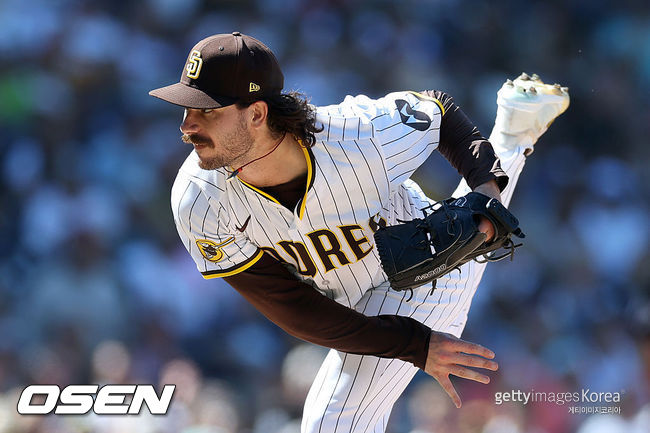 [사진] 샌디에이고 파드리스 시절 딜런 시즈. ⓒGettyimages(무단전재 및 재배포 금지)