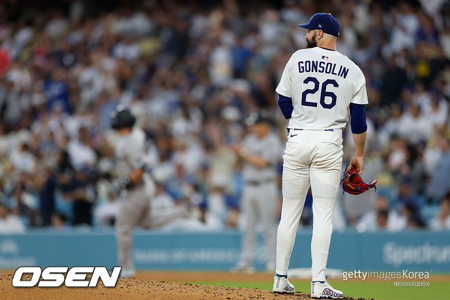 [사진] 다저스 곤솔린. ⓒGettyimages(무단전재 및 재배포 금지)