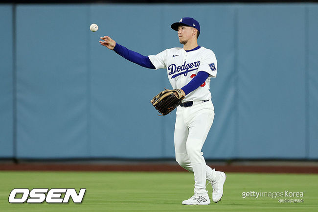 [사진] 다저스 토미 에드먼. ⓒGettyimages(무단전재 및 재배포 금지)