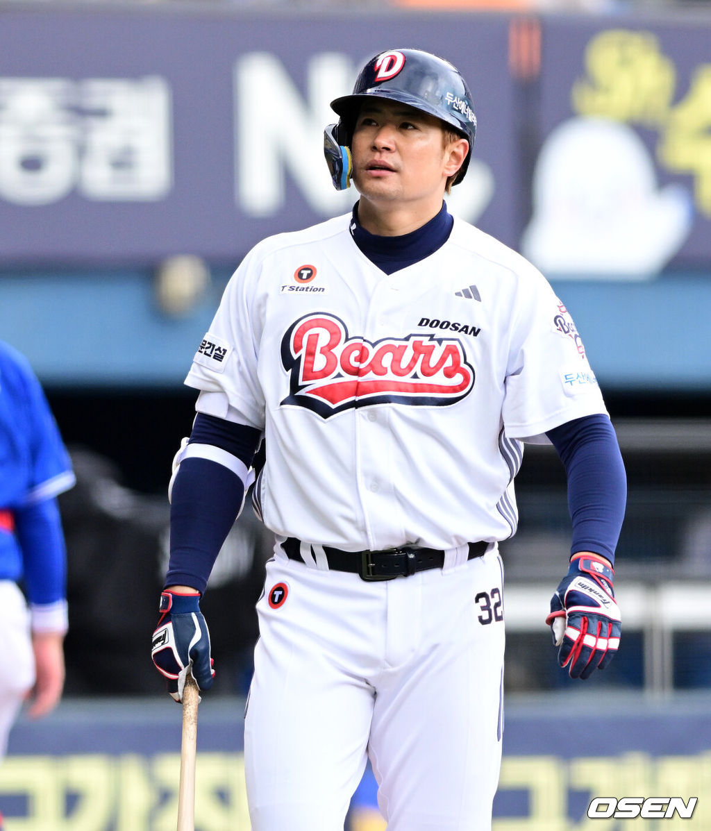 두산 김재환. 2025.03.30 / jpnews@osen.co.kr