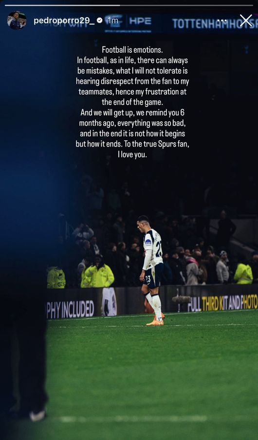 [사진] 페드로 포로 SNS