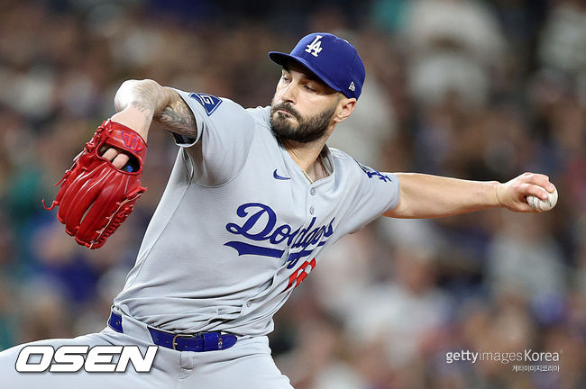 [사진] LA 다저스 태너 스캇. ⓒGettyimages(무단전재 및 재배포 금지)