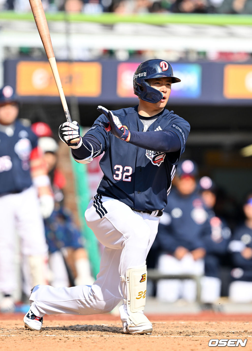 두산 베어스 시절 김재환. /OSEN DB