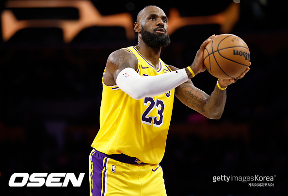 [사진] 르브론 제임스 ⓒGettyimages(무단전재 및 재배포 금지)