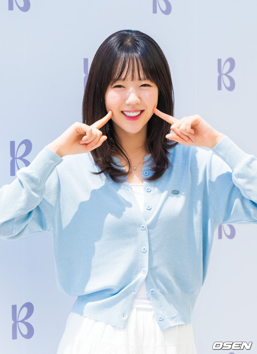 19일 서울 성수동 한 매장에서 베이델리(BEIDELLI) 플래그십 스토어 오프닝 포토콜 행사가 진행됐다. 이날 행사에는 엔믹스 규진과  트리플에스(김유연, 윤서연, 코토네), 지예은이 참석했다.배우 지예은이 포즈를 취하고 있다.  2025.06.19 / soul1014@osen.co.kr