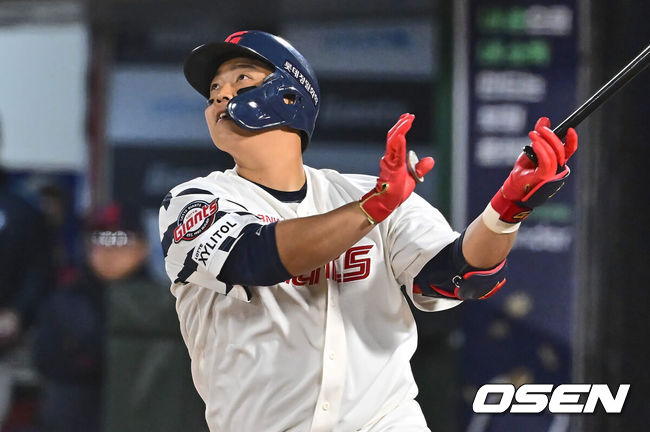 [OSEN=부산, 이석우 기자] 롯데 자이언츠 한동희 / foto0307@osen.co.kr