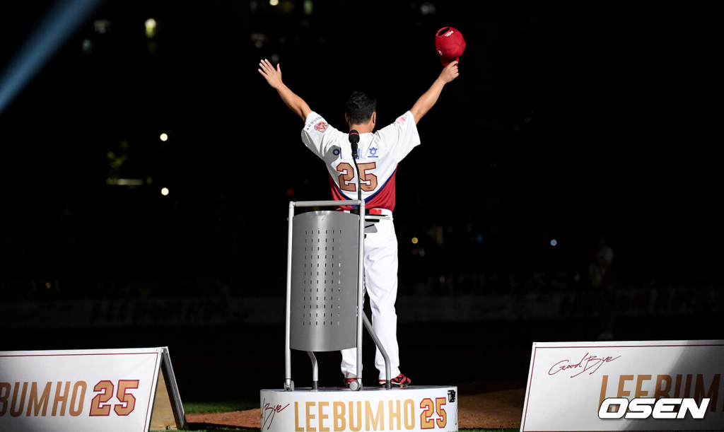 KIA 이범호 은퇴식./OSEN DB