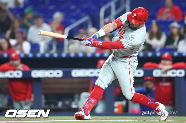 [사진] 필라델피아 필리스 카일 슈와버. ⓒGettyimages(무단전재 및 재배포 금지)