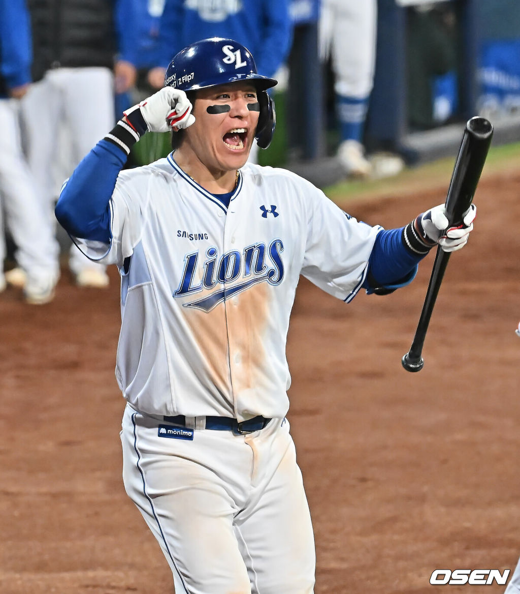 삼성 라이온즈 강민호. /OSEN DB