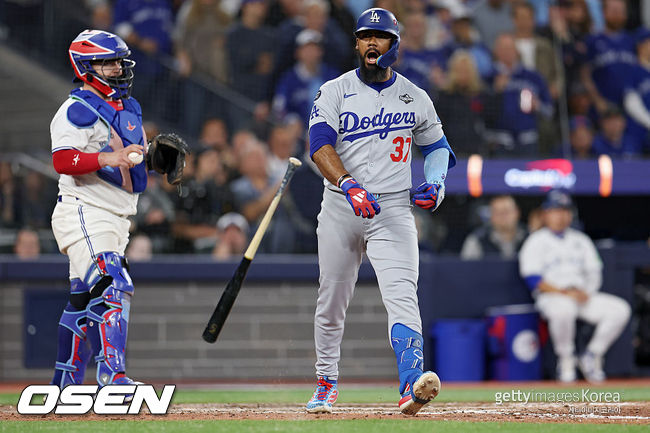 [사진] 다저스 테오스카 에르난데스. ⓒGettyimages(무단전재 및 재배포 금지)