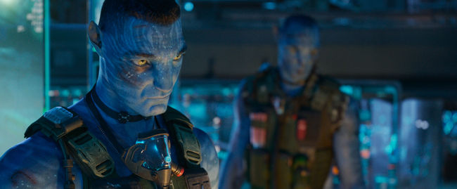 Quaritch (Stephen Lang) in 20th Century Studios' AVATAR: FIRE AND ASH. Photo courtesy of 20th Century Studios. © 2025 20th Century Studios. All Rights Reserved.