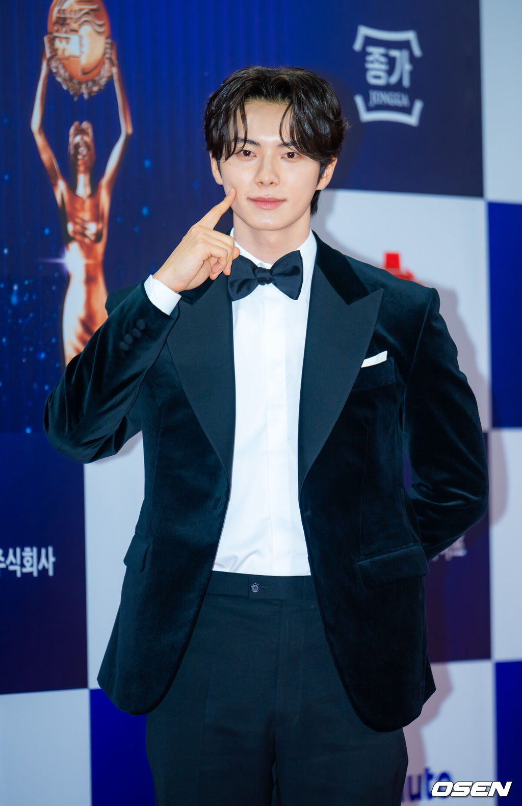 19일 오후 서울 여의도 KBS홀에서 제46회 청룡영화상 시상식 전 레드카펫&포토월 행사가 열렸다.한편 배우 한지민과 이제훈이 공동 MC를 맡은 제46회 청룡영화상 시상식은 KBS2를 통해 생중계된다.배우 이채민이 포토타임을 갖고 있다. 2025.11.19 / rumi@osen.co.kr