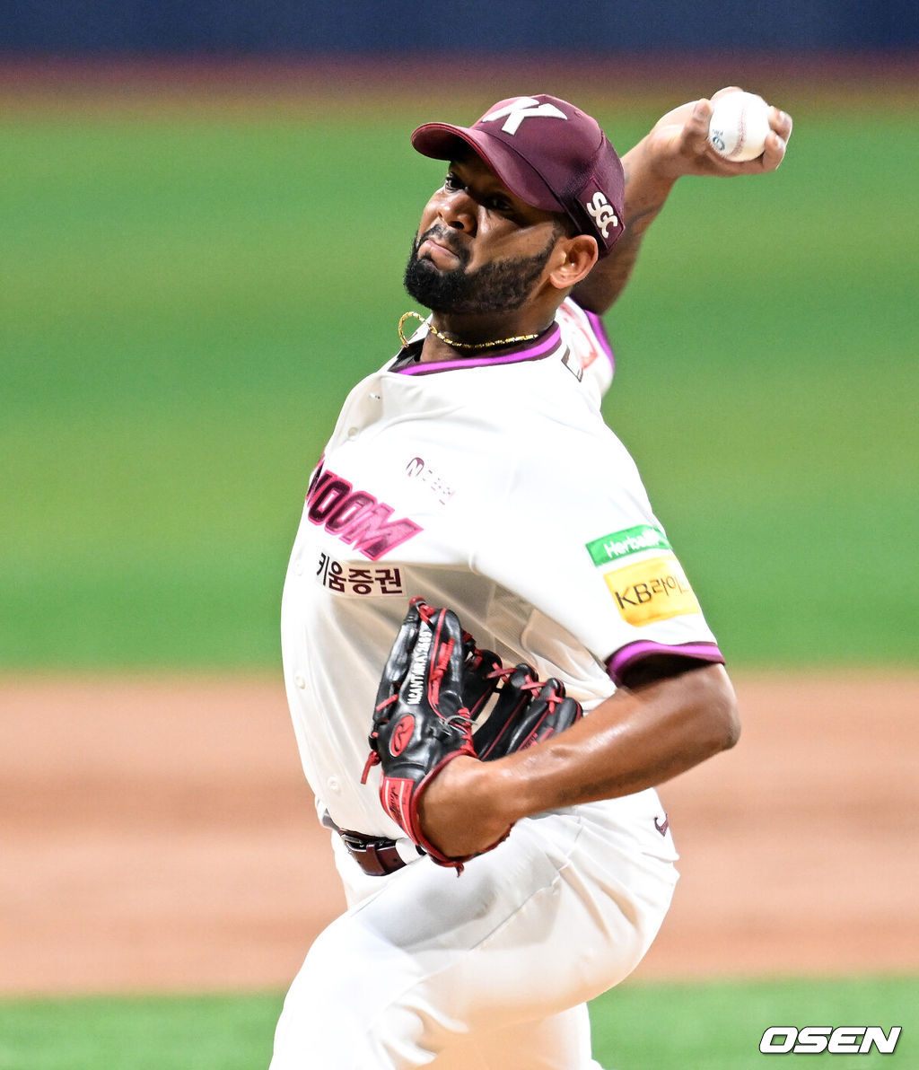 키움 히어로즈 라울 알칸타라. /OSEN DB