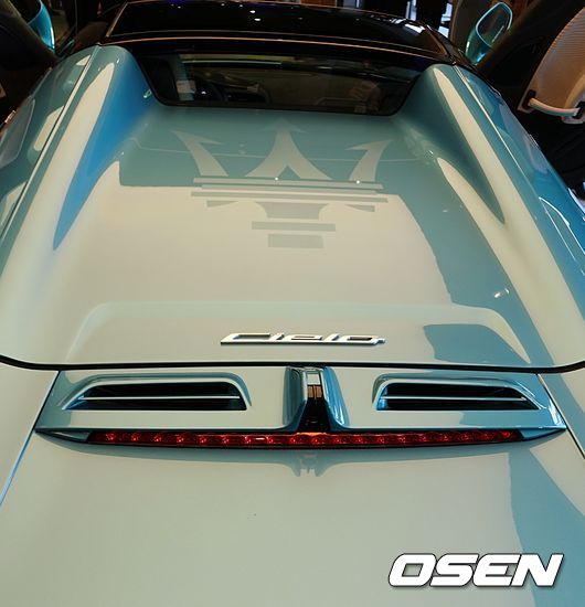 MCPURA 첼로(Cielo)의 미드십 엔진.