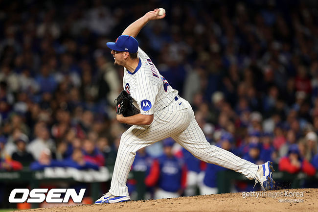 [사진] 컵스 시절 브레드 켈러. ⓒGettyimages(무단전재 및 재배포 금지)