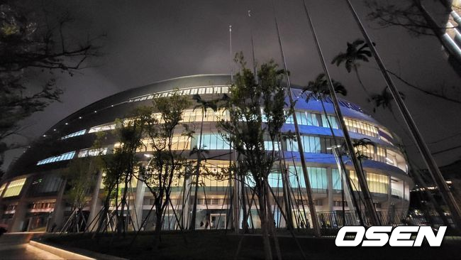 타이베이돔 외관./OSEN DB