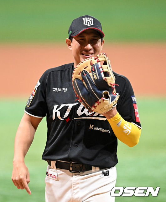 [OSEN=이대선 기자] KT 황재균 2025.04.19 /sunday@osen.co.kr