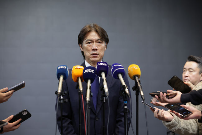 [사진] 홍명보 감독 / 홍명보장학재단