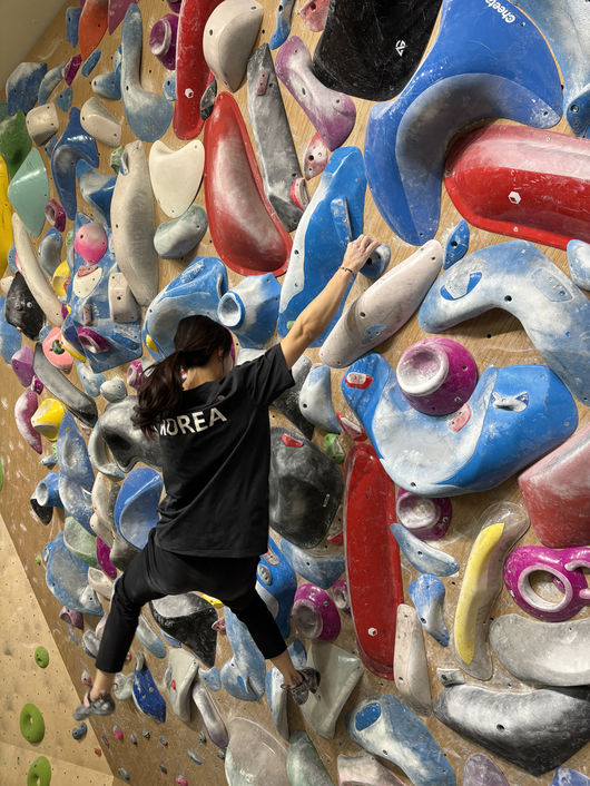 대한산악연맹은 스포츠클라이밍 차세대 유망주들의 경기력 향상과 국제 경쟁력 강화를 위해 '2025년도 스포츠클라이밍 후보선수 동계합숙훈련'을 지난 7일부터 19일까지 진행했다. / 대한산악연맹