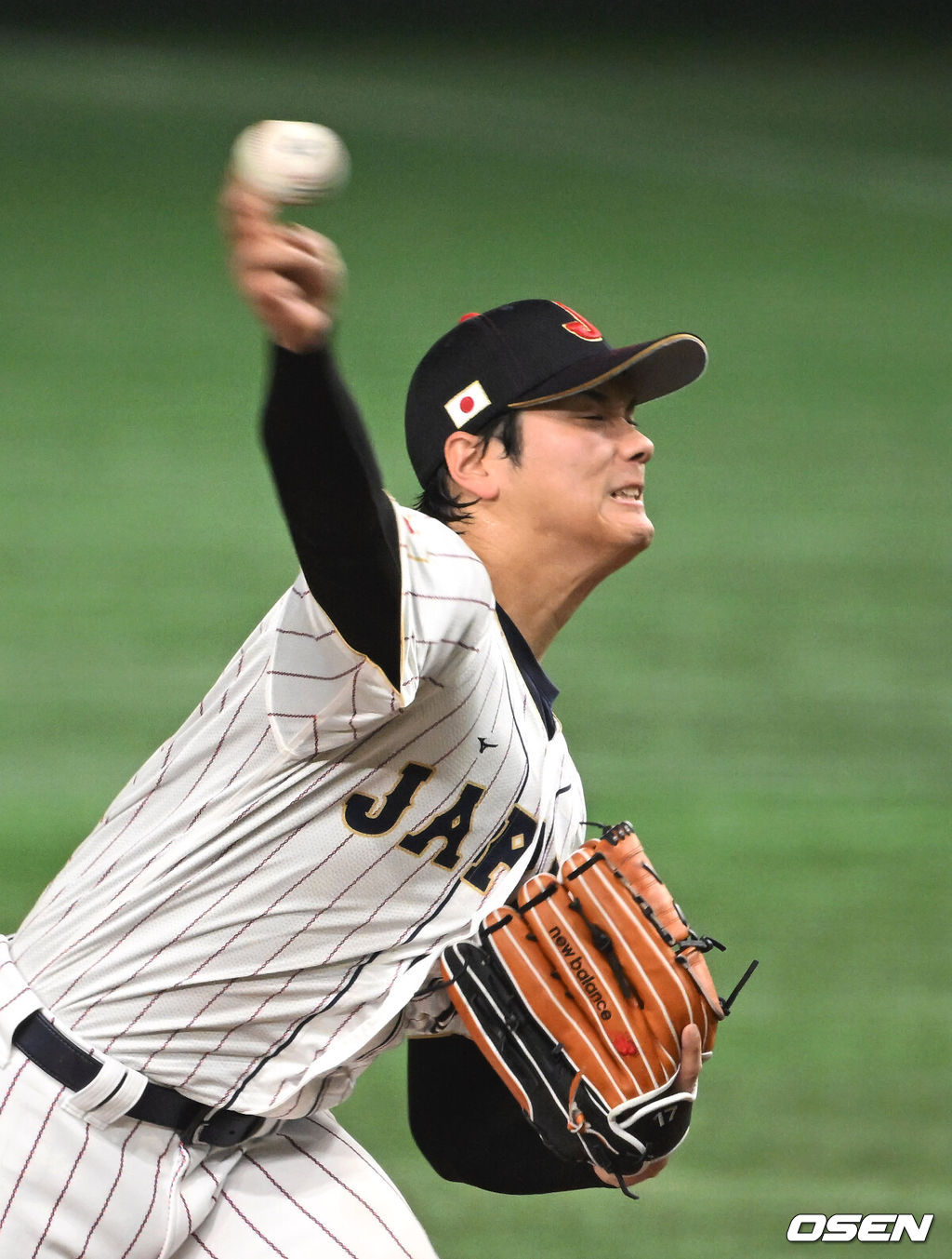 16일 도쿄 도쿄돔에서 2023 WBC(월드베이스볼클래식) 8강전 일본과 이탈리아의 경기가 벌어졌다.4회초 오타니가 역투하고 있다.2023.03.16/spjj@osen.co.kr