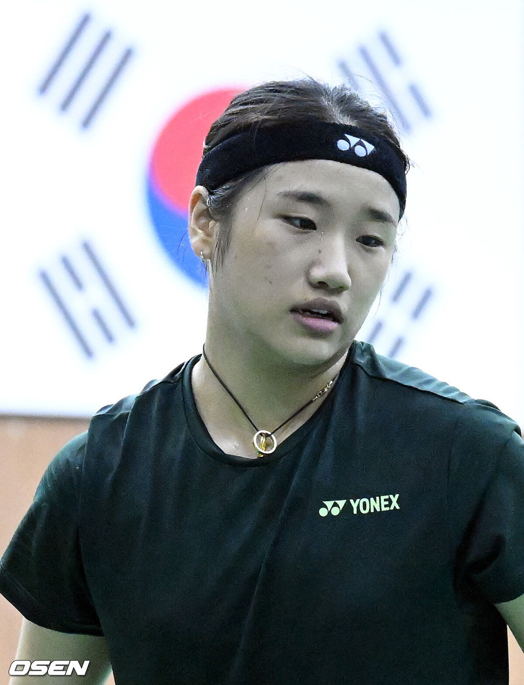 17일 충북 진천선수촌에서 대한민국 배드민턴 국가대표팀 미디어데이가 열렸다.배드민턴 대표팀 안세영이 훈련을 하고 있다. 2025.06.17 /sunday@osen.co.kr