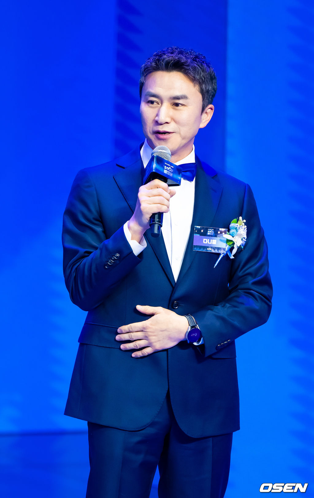 27일 서울 상암동 에스플레스센터에서  '2025 SOOP 스트리머 대상' 시상식이 진행됐다.‘스트리머 대상’은 2011년 시작돼 올해로 15회를 맞은 SOOP의 연말 시상식으로, 한 해 동안 활약한 스트리머와 이를 함께한 유저가 한자리에 모여 축하하는 자리다.SOOP 대표이사 다니엘이 소감을 말하고 있다.  2025.12.27 / soul1014@osen.co.kr