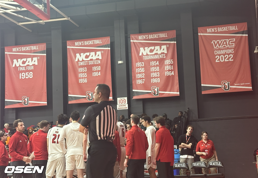 [사진] 여준석은 시애틀대에서 NCAA 토너먼트 진출을 노린다