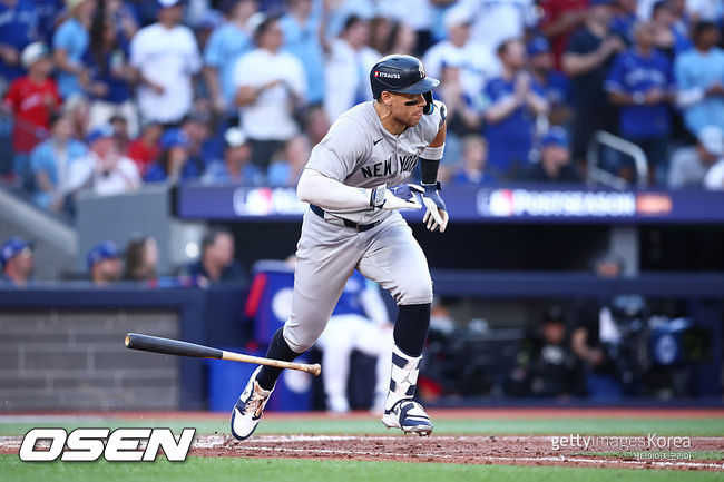 [사진] 뉴욕 양키스 애런 저지. ⓒGettyimages(무단전재 및 재배포 금지)