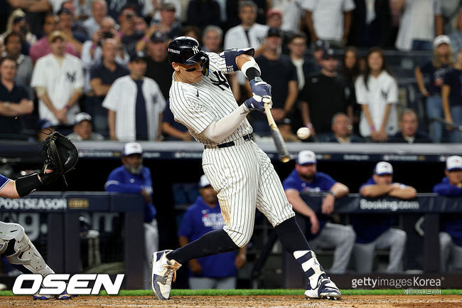 [사진] 뉴욕 양키스 애런 저지. ⓒGettyimages(무단전재 및 재배포 금지)