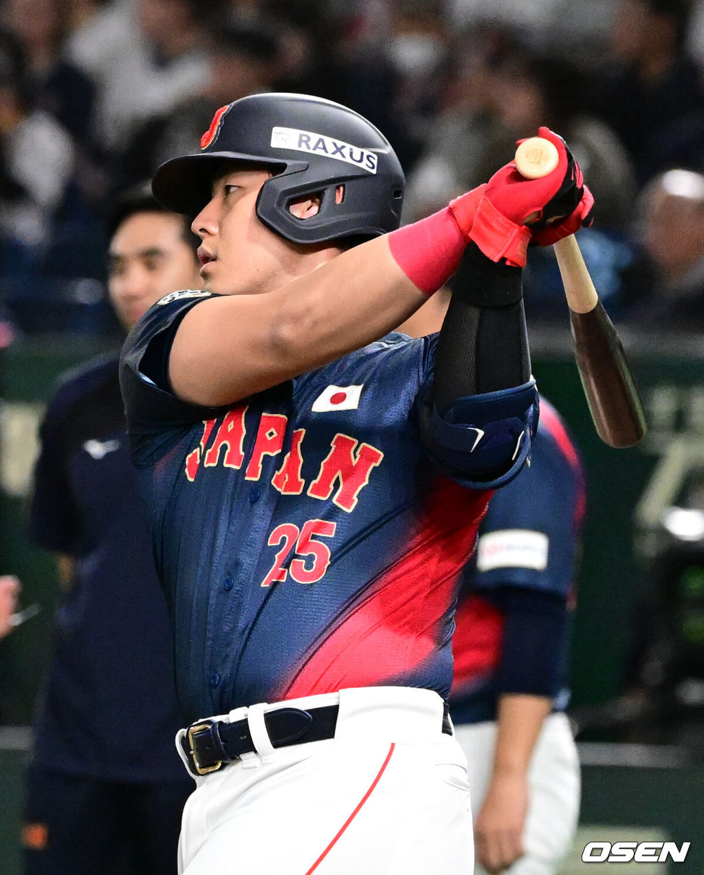 일본 야구 대표팀 오카모토 카즈마. 2025.11.16 /cej@osen.co.kr