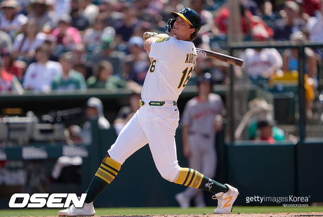 [사진] 애슬레틱스 닉 커츠. ⓒGettyimages(무단전재 및 재배포 금지)