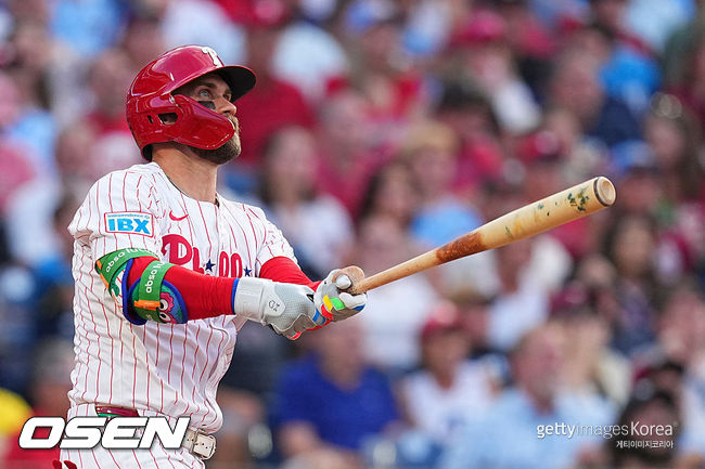 [사진] 필라델피아 브라이스 하퍼. ⓒGettyimages(무단전재 및 재배포 금지)