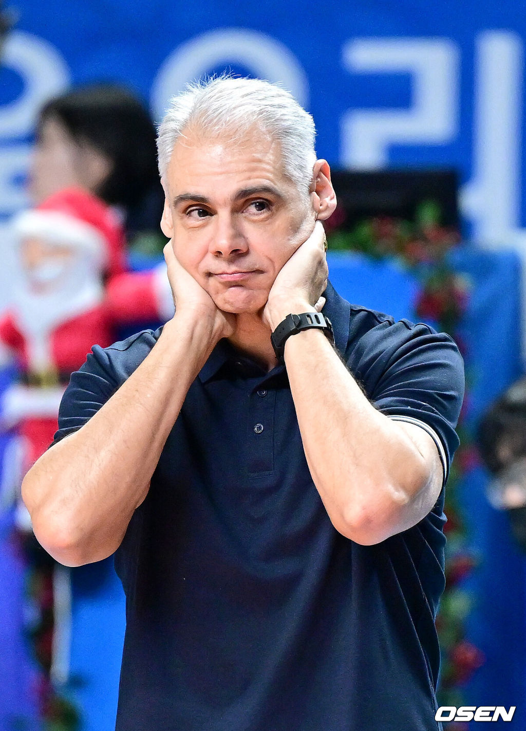 KB손해보험 스타즈 레오나르도 카르발류 감독. /OSEN DB