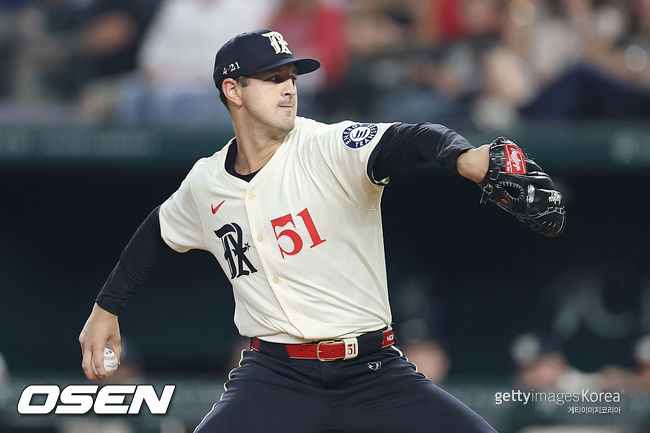 [사진] 텍사스 레인저스 시절 타일러 말리. ⓒGettyimages(무단전재 및 재배포 금지)