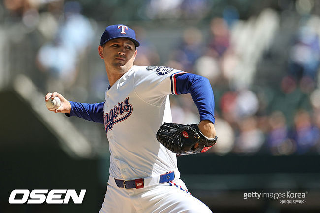 [사진] 텍사스 레인저스 시절 타일러 말리. ⓒGettyimages(무단전재 및 재배포 금지)