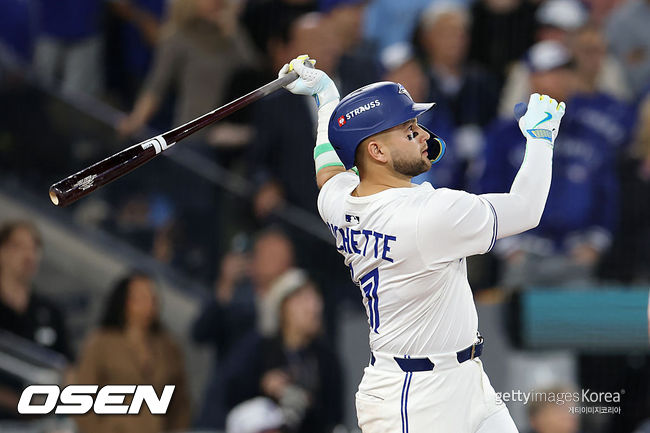 [사진] 토론토 블루제이스 보 비솃. ⓒGettyimages(무단전재 및 재배포 금지)