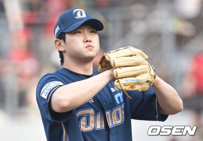 [OSEN=조은정 기자] NC 전사민. 2025.03.23 /cej@osen.co.kr