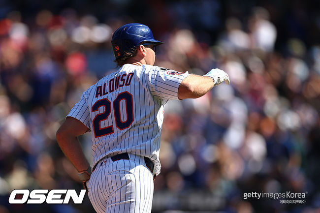 [사진] 피트 알론소. ⓒGettyimages(무단전재 및 재배포 금지)